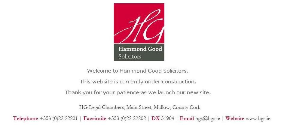 HG, Hammond Good, Richard Hammond, Joyce Good